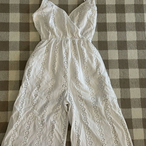 Regalinas one-piece jumpsuit used, white, one size