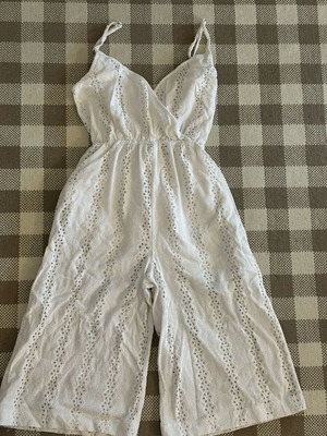 Regalinas one-piece jumpsuit used, white, one size