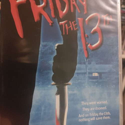 Friday the 13th DVD like new with Bulgarian and English subtitles, slipcase