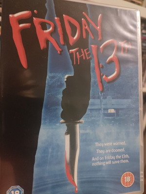 Friday the 13th DVD like new with Bulgarian and English subtitles, slipcase