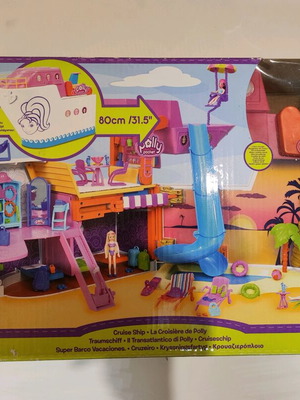 Polly Pocket κρουαζιερόπλοιο μεταχειρισμένο σετ