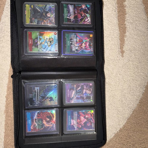 One Piece Card Game full collection with starter decks and rare cards