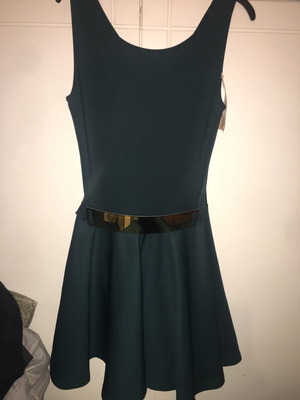 Cypress dress new no.M with gold buckle