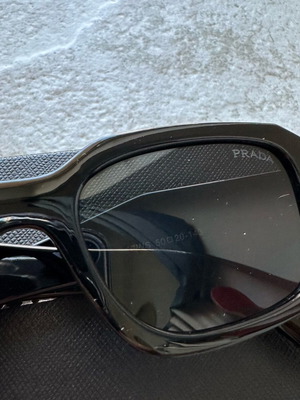 Prada glasses new, black