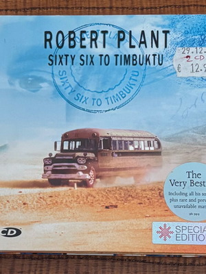 Robert Plant Sixty Six To Timbuktu double CD like new, rock