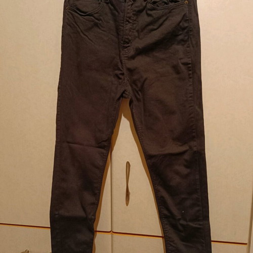 Stradivarius black fitted pants used, size L