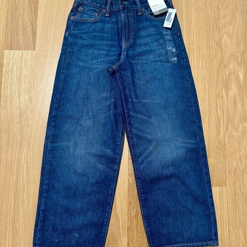 Gap Jean kids baggy pants new, age 10-11, blue