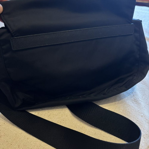 Prada shoulder bag new with authenticity tags, black