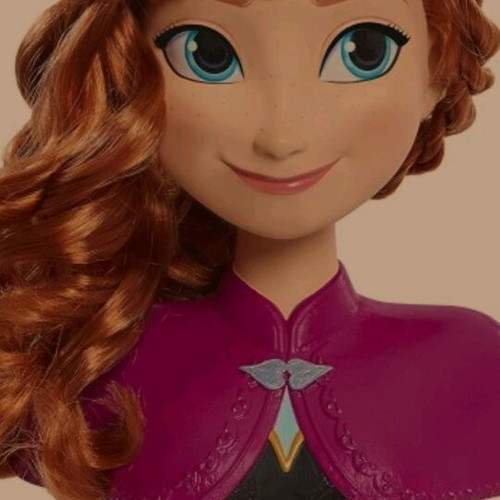 Frozen Anna styling doll like new