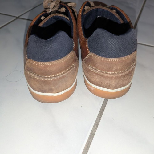 Camel men's shoes used, casual, size 47, gray and brown, 2 pairs