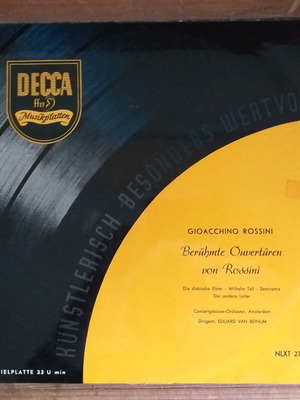 2 old classical records 12", 33 RPM