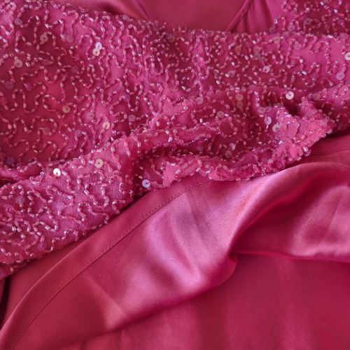 C'est Si Bon Occasion blouse like new with tulle and beads
