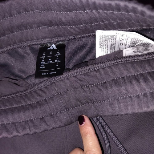 Adidas performance tracksuit like new, gray and purple, size XS/S