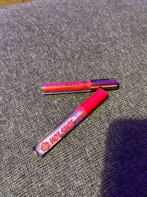 MUA red matte lipstick and W7 lip plumper new