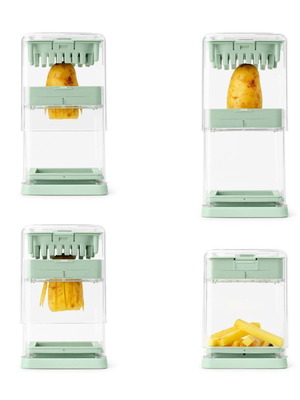 Brabantia Tasty+ Jade Green Potato Slicer new