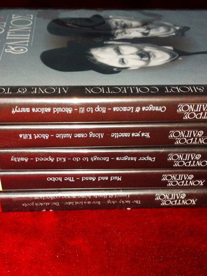 Χοντρός & Λίγνος συλλογή ταινιών DVD πακέτο 5 σαν καινούργιο