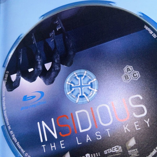 Insidious The Last Key Blu-ray new with Greek subtitles