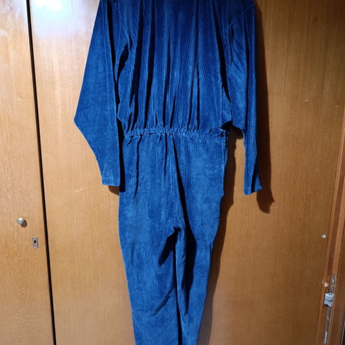 SugarFree one-piece blue jumpsuit like new, size S