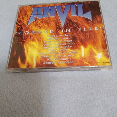 Anvil Forged in Fire CD like new