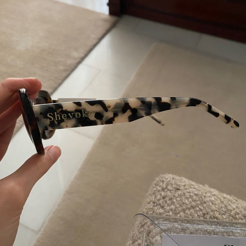 Shevoke sunglasses new with animal print and tortoise frame