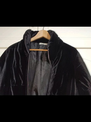 Bomber jacket new, short, black, one size
