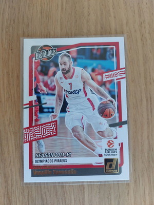 Panini Donruss Euroleague 2023-2024 Highlights Press Proof card like new