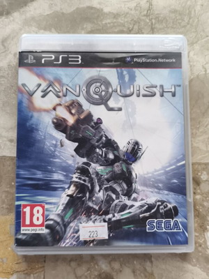 Vanquish PS3 used, fully functional with box damage