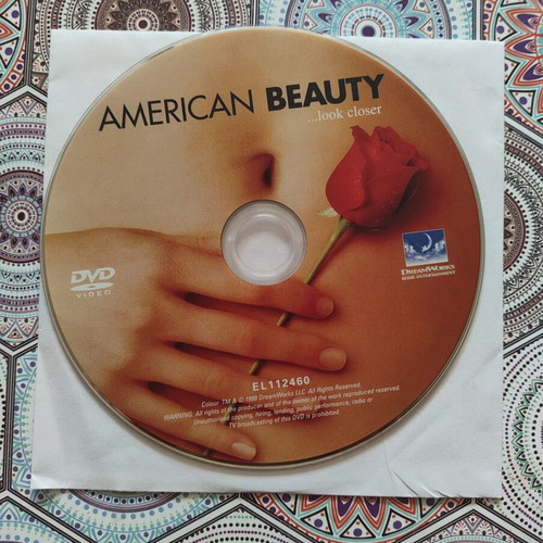 American Beauty DVD used, Greek subtitles, no case