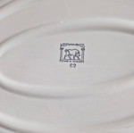 Large oval serving platter Kerameikos used