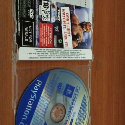 Smackdown VS Raw promo PlayStation 2 used