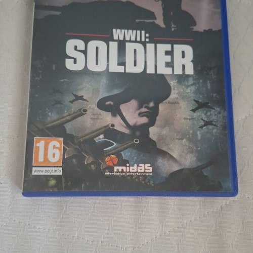 WWII: Soldier PlayStation 2 game like new