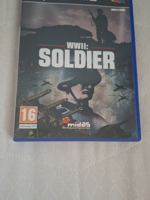 WWII: Soldier PlayStation 2 game like new