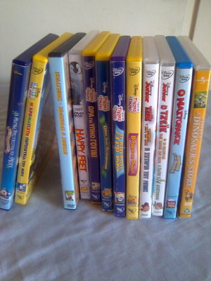 Children's movies pack of 12 used DVDs