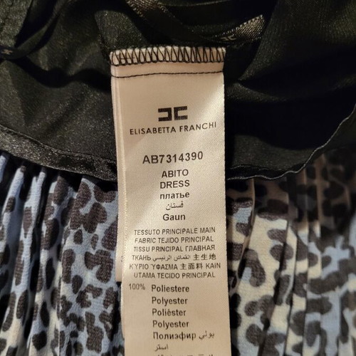 Elisabetta Franchi Mini Dress like new, animal print, size L