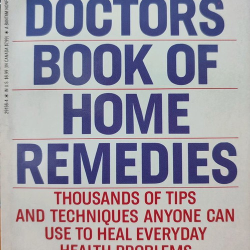 The Doctors Book of Home Remedies used, English book