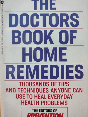 The Doctors Book of Home Remedies used, English book