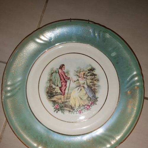 Porcelain plate with beautiful design from Germany