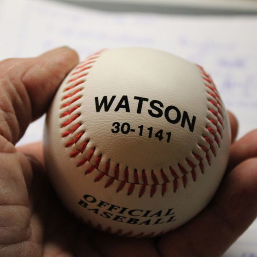 Baseball ball genuine, new, 6.5 cm diameter
