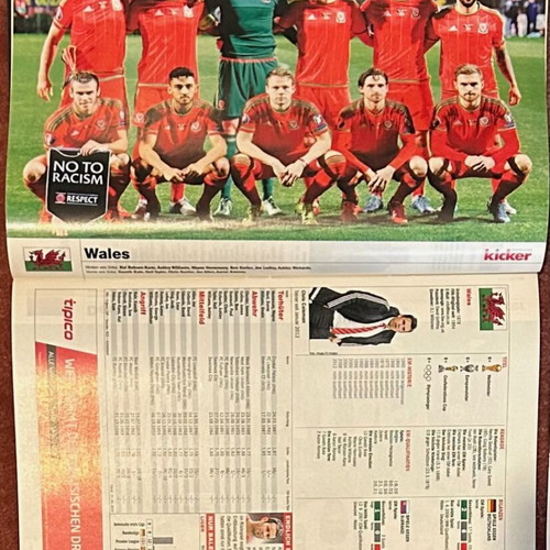 Kicker Euro 2016 tribute with Germany national team giant poster like new