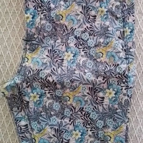 Zara Basic Denim printed slim pants size 34