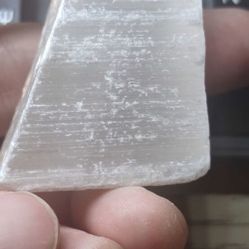 Selenite new, beautiful specimen for collection or decoration