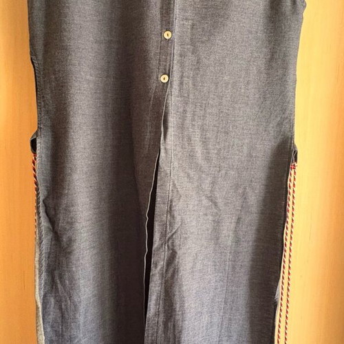 Long denim shirt Moutaki like new, blue, size M/L