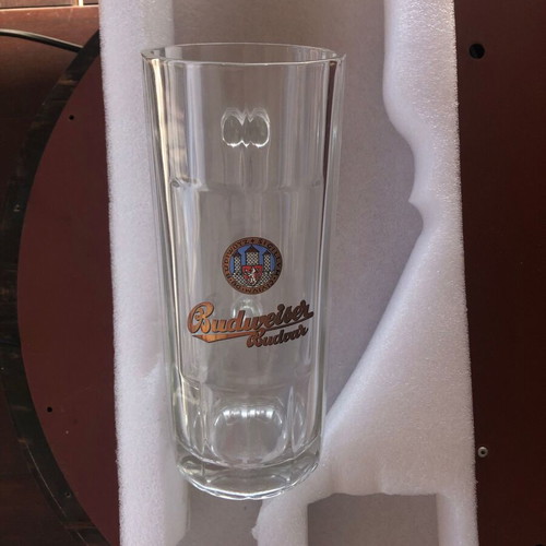 Budweiser beer glasses 500ml set of 6 new in original box