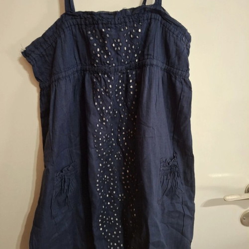 Zara dark blue dress for girls 9-10 years like new