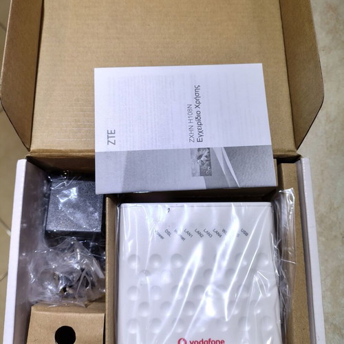 Vodafone ZTE ZXHN H108N router