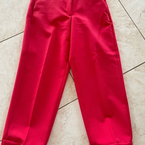 Zara women's pants like new, size S, red