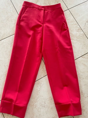 Zara women's pants like new, size S, red