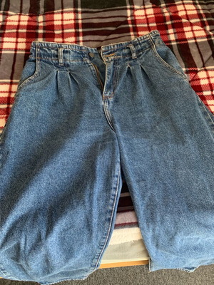 Jeans like new, blue, straight fit, size L/XL