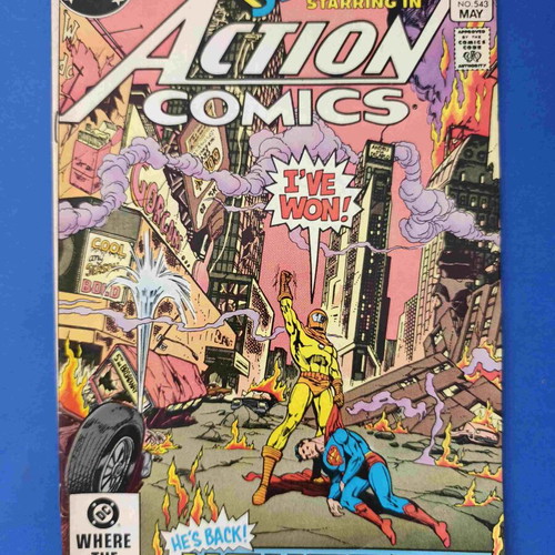 Action Comics 543 used, English