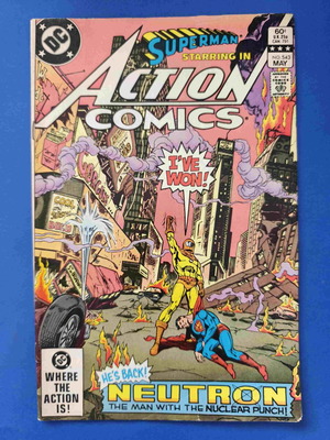 Action Comics 543 used, English